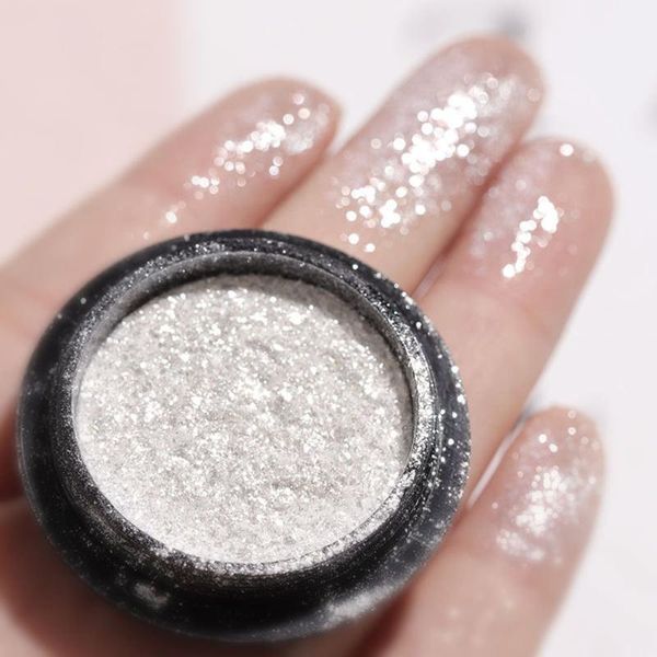 

bottle nail glitter opal powder polarized ultra-thin mermaid shinny brocade ice crystal cloud snow velvet tr#0011, Silver;gold