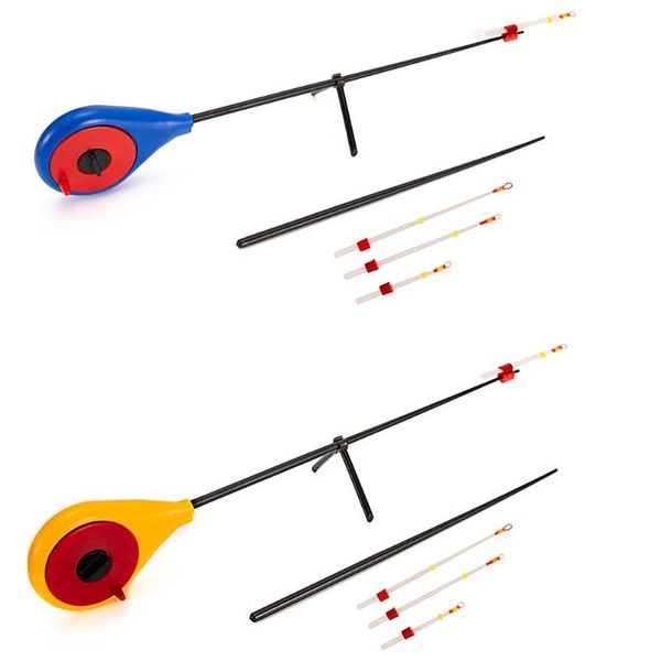 

fishing accessories mini portable ice rod with tip outdoor winter pole lake ocean boat tackle