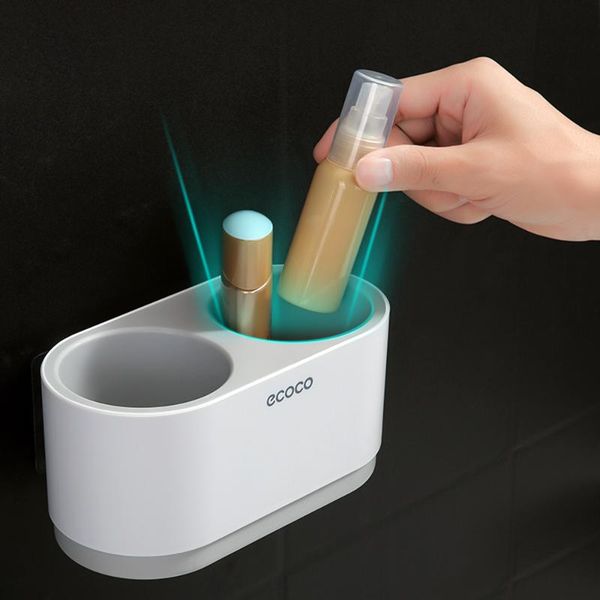 

bathroom storage & organization wall mounted hair dryer stand holder blower hanging rack organizer with cup accessories