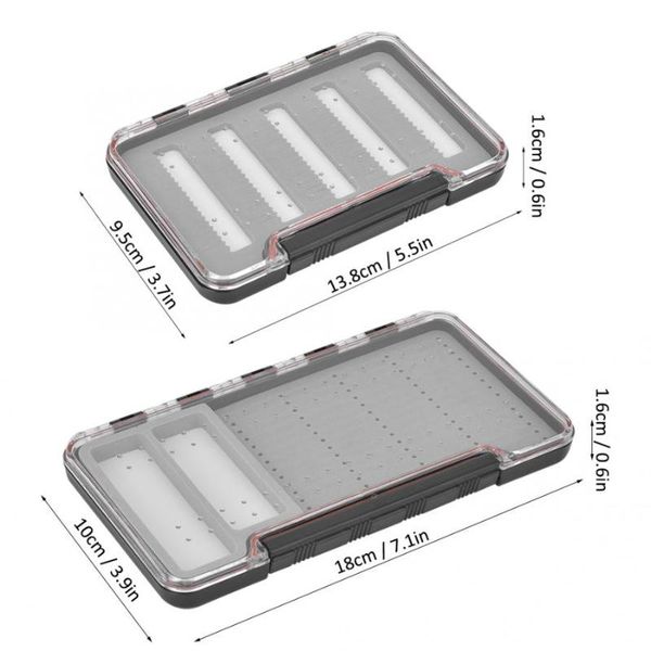 

fishing accessories waterproof lure box plastic transparent bait storage case container organizer tackle pesca