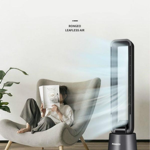 

electric fans jrm0071 longeo household leafless fan energy saving silent air circulation floor remote control tower