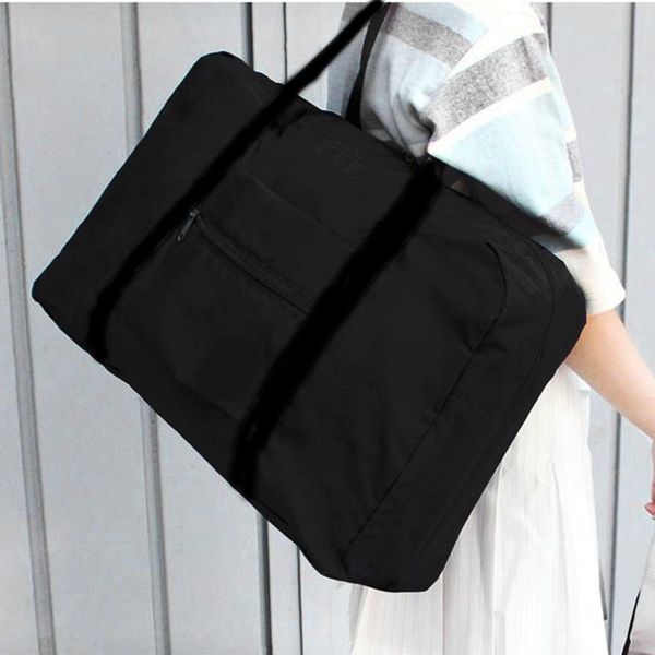 

storage bags durable travel duffel bag large capacity foldable carry luggage tote outdoor supplies p7ding