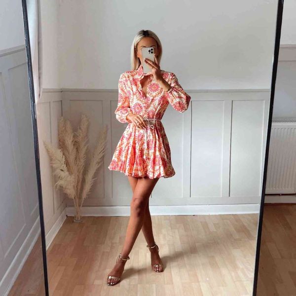 

casual dresses novo verÃ£o das mulheres do vintage floral impressÃ£o grande balanÃ§o babados mini vestido feminino breasted rendas atÃ© faixas h, Black;gray