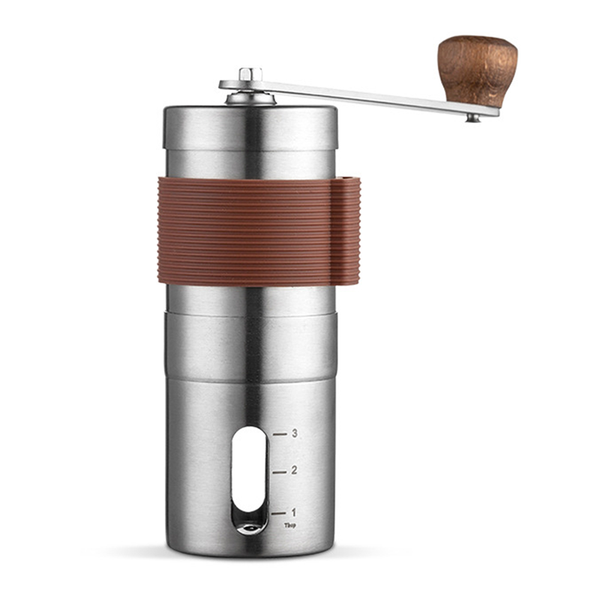

manual coffee grinders hand mill adjustable portable hand-cleaning machine stainless steel grinder burr coffeeware