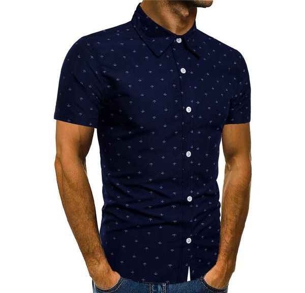 

men's casual printed beach short sleeve shirt shirts, White;black