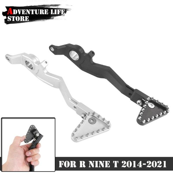 

motorcycle brakes accessories adjustable folding rear foot brake lever pedal for r nine t rninet r9t 9t 2021-2021 ninet