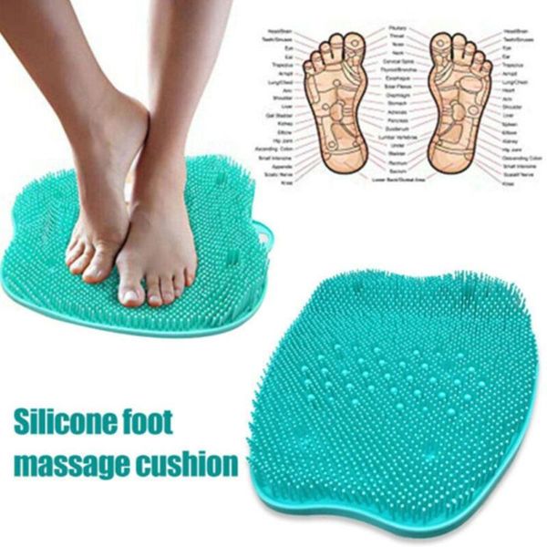 

bath mats foot care shower feet cleaner scrubber washer brush remove dead skin massage washbrush for household bathroom