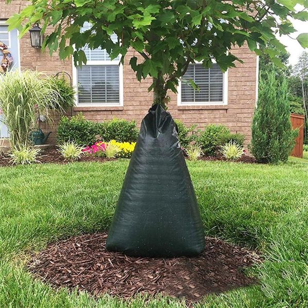 

planters & pots tree watering bag 20 gallon slow release for trees tarpaulin pvc drought bags garden tool
