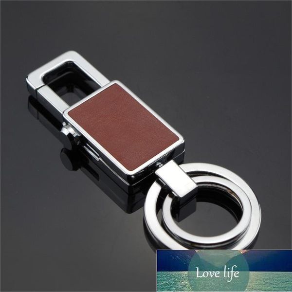 

fashion car keyrings keychain leather men key charm bag pendant key chains jewelry bag charm gift 2 colors for choose factory price expert d, Silver