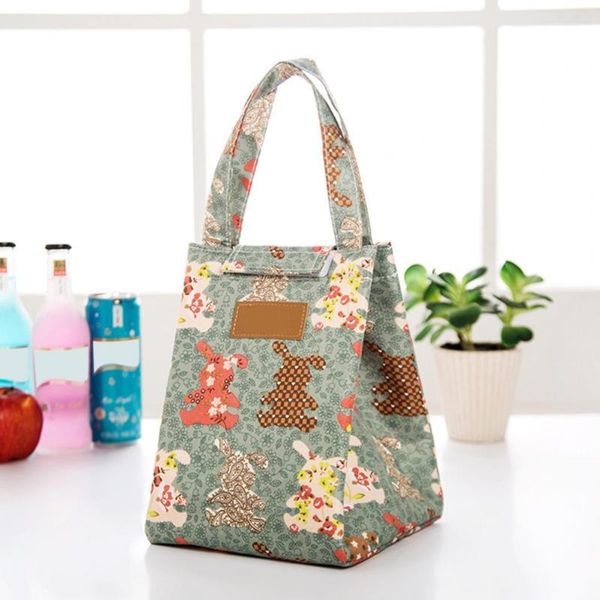 

storage bags lunch bag multifunction cooler multicolor women hand pack thermal breakfast box portable picnic casual travel