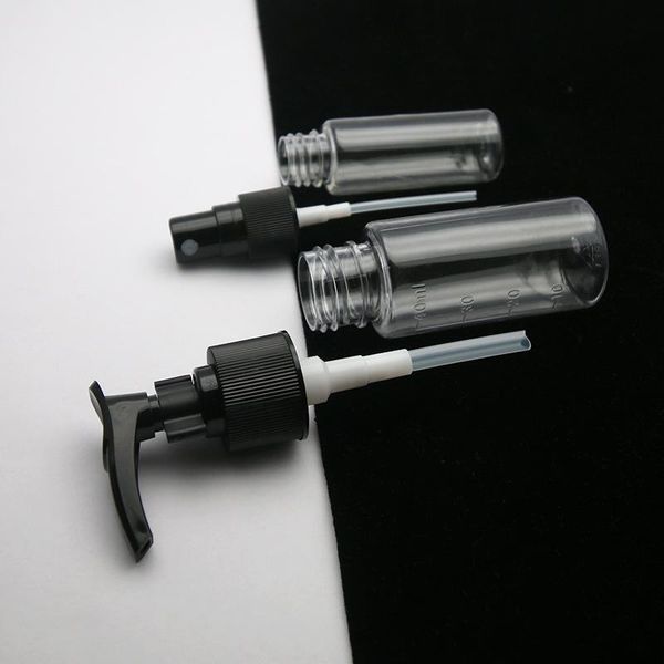 

storage bottles & jars 7pcs mini travel makeup cosmetic face cream pot transparent plastic accessories empty make up container bottle