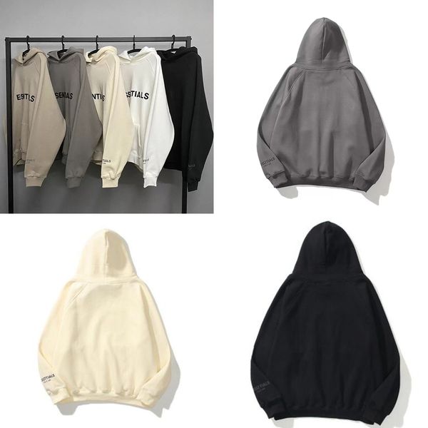

2021 warm hooded hoodies mens womens fashion streetwear pullover sweatshirts loose lovers spring summer oversize short essentials clothes c, Blue;black