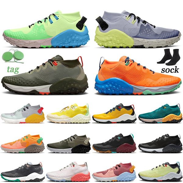 

2022 zooms wildhorse 7 6 running shoes for men women outdoor sports trainers trail with socks black anthracite mystic teal total orange dark