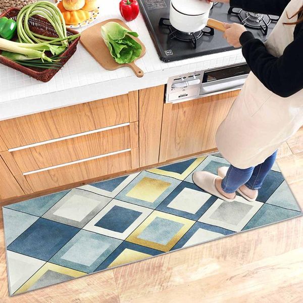 

carpets kitchen mat er anti-slip modern area rugs living room balcony bathroom printed carpet doormat hallway geometric bath