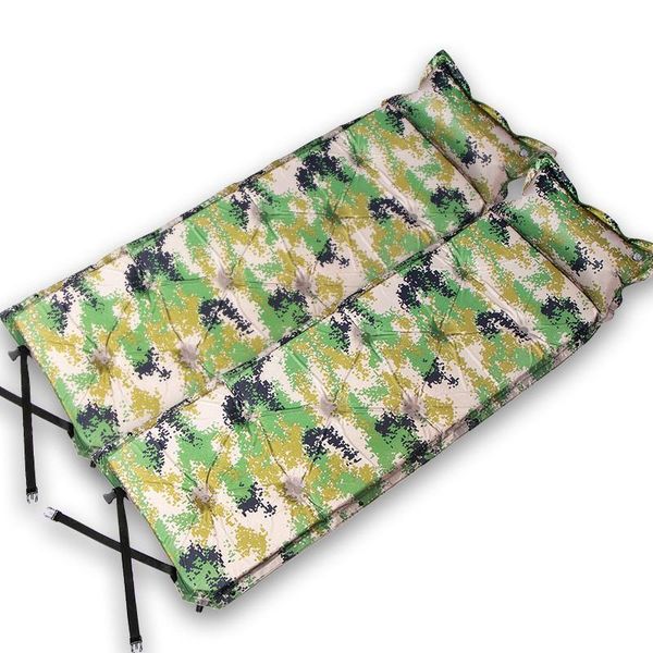 

automatic inflatable pad digital camouflage outdoor moisture-proof waterproof camping foldable thickened pads