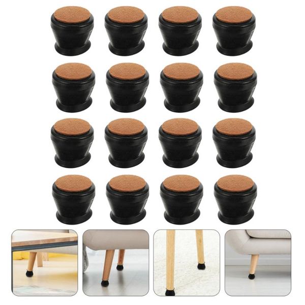 

chair covers 16pcs round shape table feet mat caps non-skid protectors