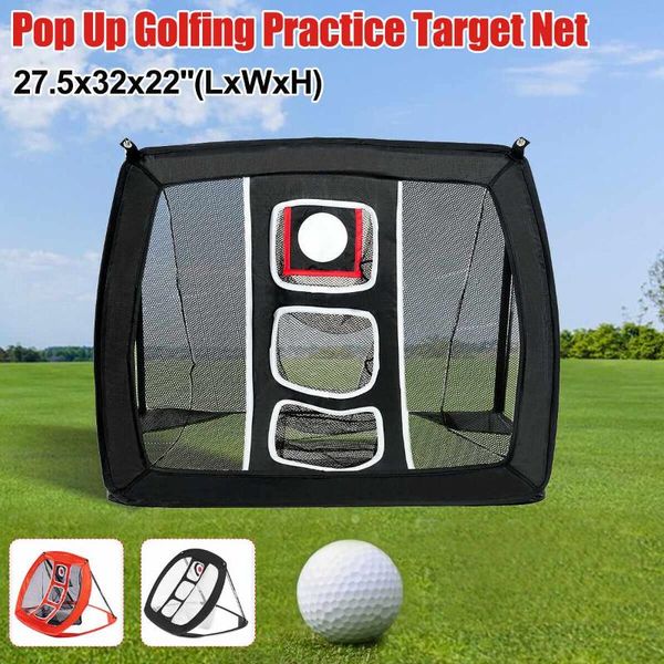 

golf training aids up indoor outdoor chipping pitching cages mats exercise practice trainingeasy net portable foldable