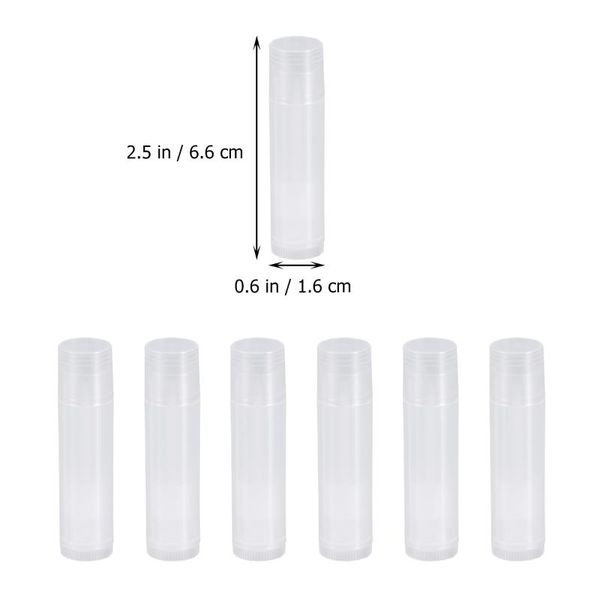 

storage bottles & jars 25pcs lip tubes with caps