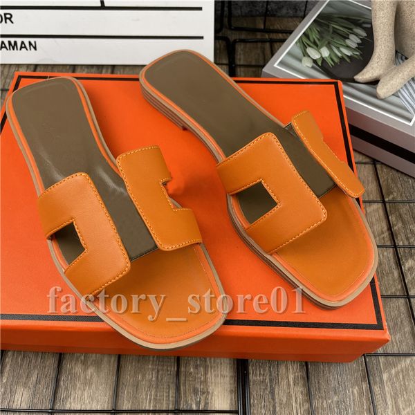 

pretty womens summer sandals beach slide slippers crocodile skin leather flip flops heels ladies sandali fashion designs orange scuffs shoes, Black