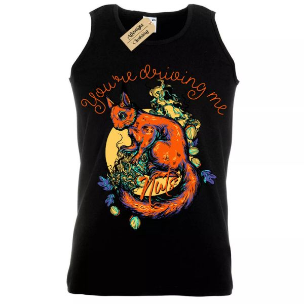 

you're conducciÃ³n me nueces ardilla chaleco hombre, White;black