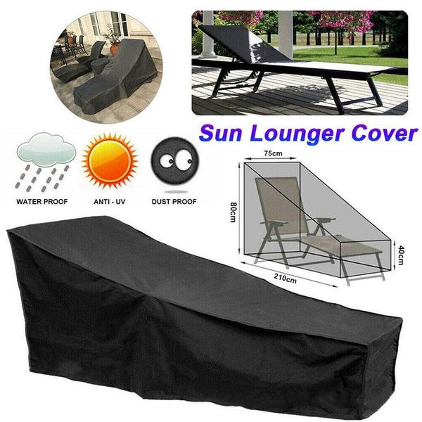 

other household sundries 210d oxford cloth outdoor patio furniture recliner cover dust waterproof protective beach garden supplies
