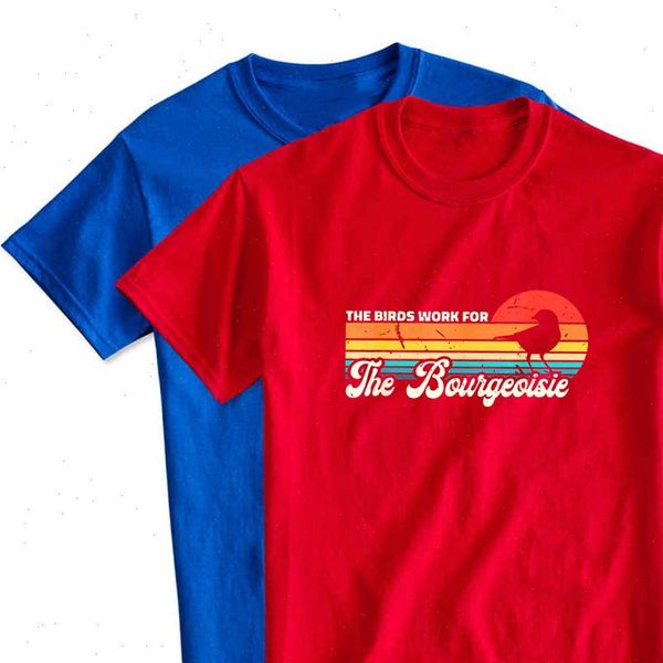 

colorful cool beautiful versatile womens t shirt vogue the birds work bourgeoisie letter refreshing, White