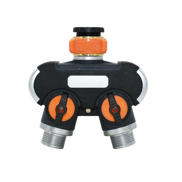 

watering equipments 3/4 inch 2 way tap garden hose splitter irrigation valve 1pcs