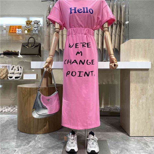 

niche design graffiti lettering fine hip wrap skirt slit back out, Black