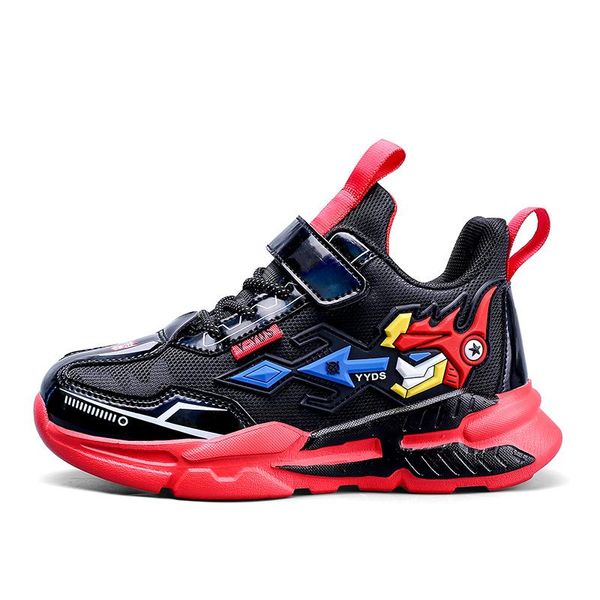 

athletic & outdoor 2021 spring children shoes comfortable sneakers boys fashion casual kids chaussure enfant, Black