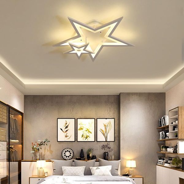 

ceiling lights bedroom lamp creative el study star simple modern acrylic children led light