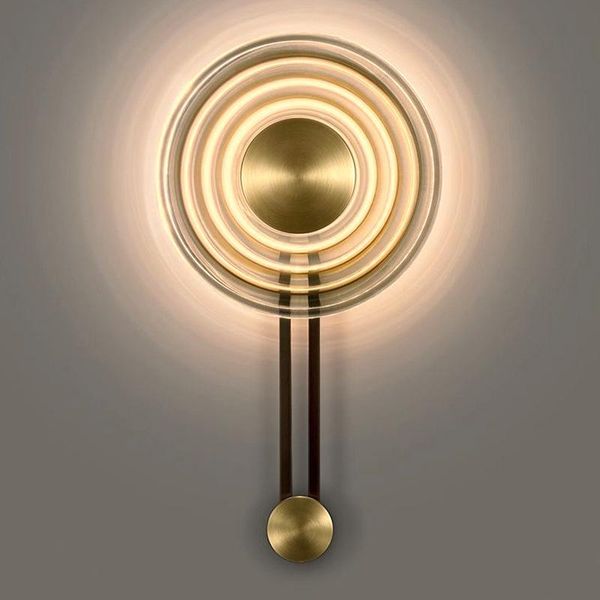 

wall lamp nordic style led living room loft washing machine corridor glass lampshade design home decoration interior lighting