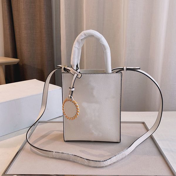 

2021 fashion women handbag female shopping bags white shoulder bag purse wallet size 17*6*21cm