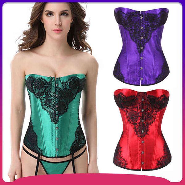 

luxury women's shapers women's steel buckle rubber bone lace corset waist large size body shaping garment abdomen closing, Black;white