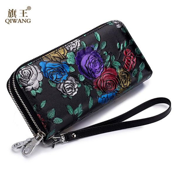 

wallets brand women wallet leather lady purse long quality cluth female vintage for designer coin pocket carteira feminina, Red;black