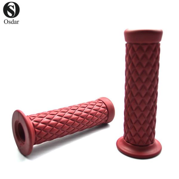

handlebars vintage cafe racer universal 7/8" 22mm motorcycle handlebar grip 4color