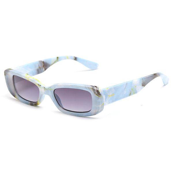 

fashion ladies marble square small frame trend designer brand sunglasses driving beach outdoors, White;black