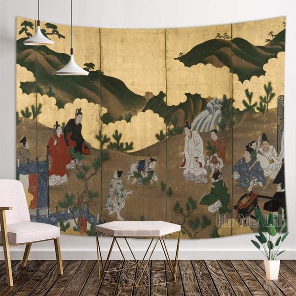 

tapestries the 18th century kano school tapestry art classic home decoration