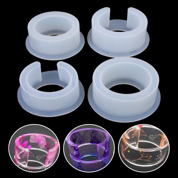 

craft tools soft clear open design bangle crafts mold bracelet mould silicone for home diy jewelry making accessories