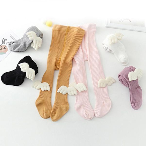 

footies 2021 thin stripe solid color baby girls pantyhose spring and autumn 0-8t infant toddler children tights, Blue