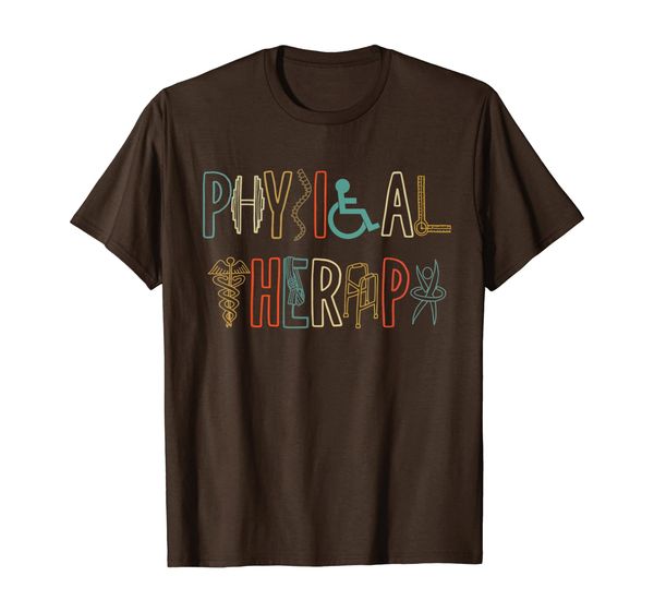 

physical therapy - physical therapist t-shirt, White;black