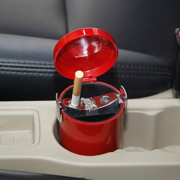 

car organizer abs portable ashtray cigarette smoke holder garbage coin storage cup trash bin for auto interior accessories