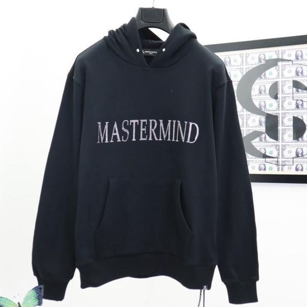 

men's hoodies & sweatshirts 2021 winter men women mmj diamond skull print mastermind, Black