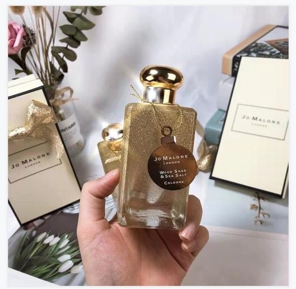 

famous jo malone perfume wood sea salt wild bluebell 100mlcologne perfumes fragrance for women limited gold bottle fast delivery