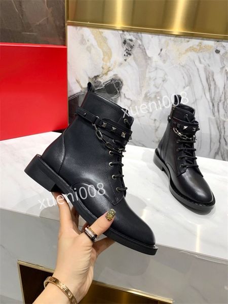 

2021 brand women's boots designer genuine 35-41 leather red beige canvas over the knee boot's zipper laces casual shoes fashion hi, Black