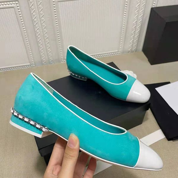 

women casual shoes genuine leather pumps canndy color round toe slip on low heel woman work shoe comfortable design brand luxury, Black
