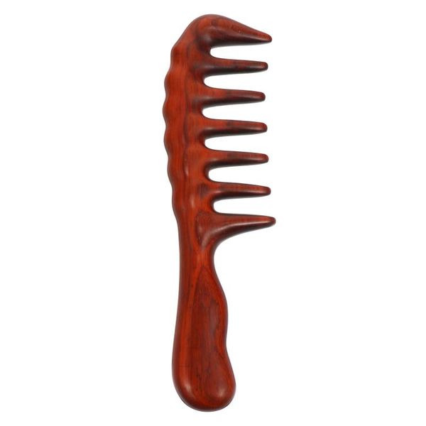 

hair brushes 1pc detangling comb premium sandalwood hairdressing tool, Silver
