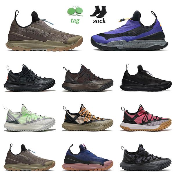 

mens running sports shoes fusion violet ao olive blue sea glass fossil brown basel black white men women acg mountain authentic sneakers