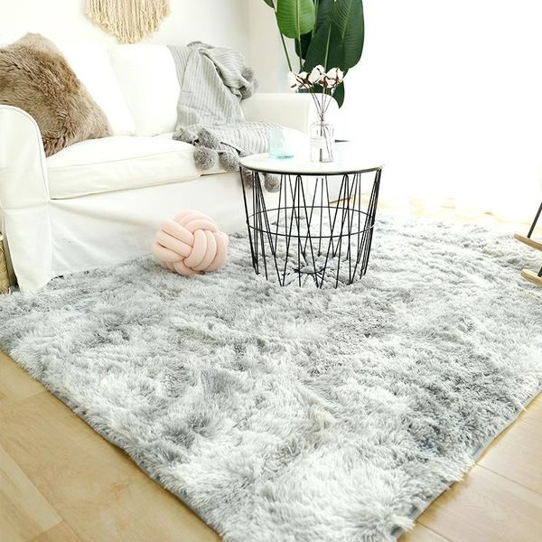 

carpets carpet living room decoration white fluffy rug thick bedroom anti-slip floor lounge rugs large