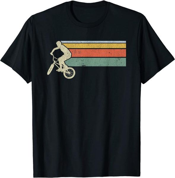 

men's t-shirts vintage bmx t-shirt, White;black