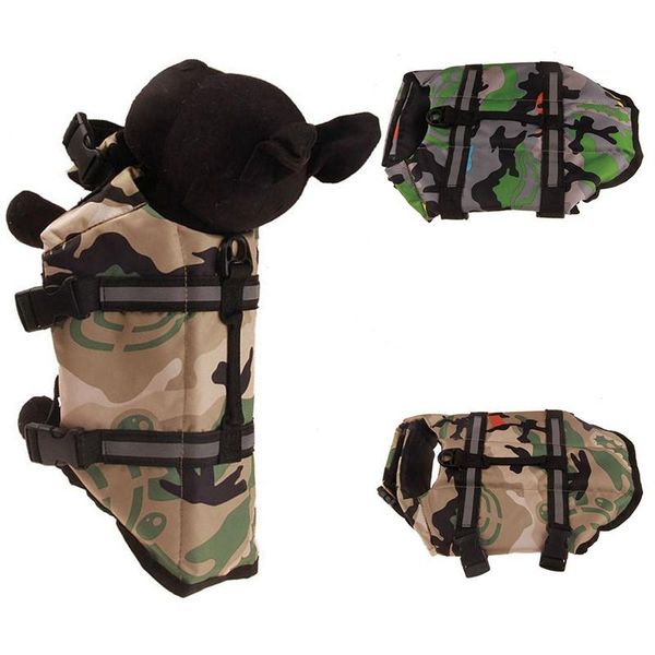 

dog apparel life vest summer pet jacket safety clothes dogs swimwear pets swimming suit costume1